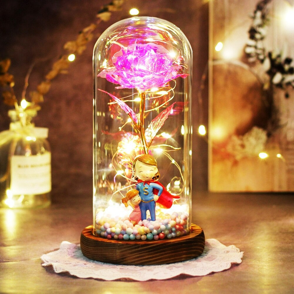 
                  
                    (Mother's Day Edition) LED Galaxy Rose In Glass
                  
                