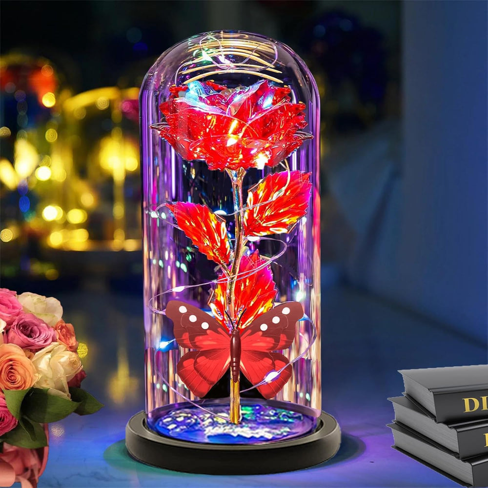 
                  
                    Limited Edition Butterfly Galaxy Rose In Glass [NEW 2025]
                  
                