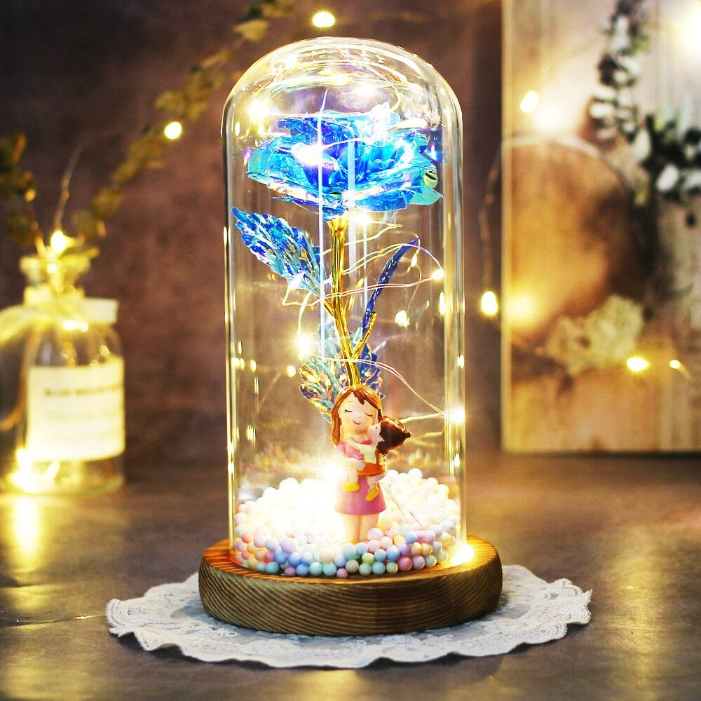 
                  
                    (Mother's Day Edition) LED Galaxy Rose In Glass
                  
                