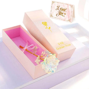 
                  
                    Galaxy Rose With Luxury Pink Box - RoseBearUs
                  
                