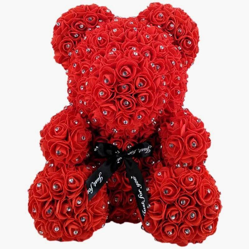 
                  
                    Diamond Exclusive Rose Bear - RoseBearUs
                  
                