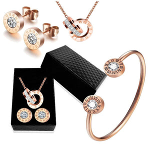 
                  
                    Luxury Jewelry SET - RoseBearUs
                  
                